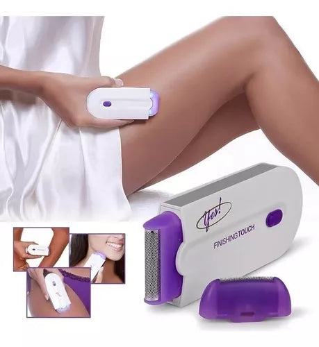 Depilación sin irritación en zonas como rostro, piernas y axilas