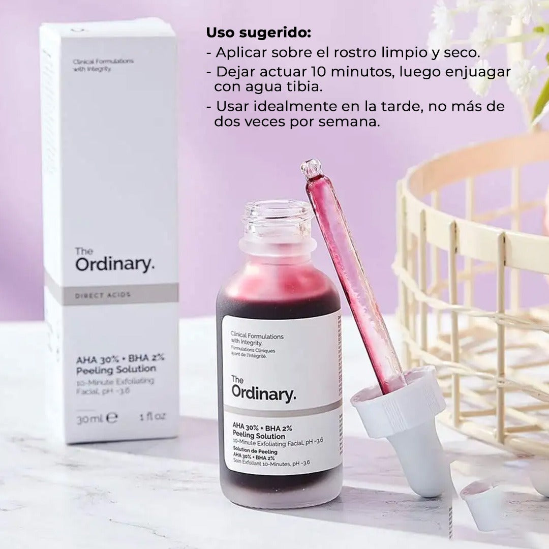 Peeling The Ordinary AHA 30% + BHA 2%
