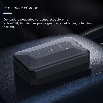 Accesorios incluidos: cabezales y cable USB tipo C del inflador portátil